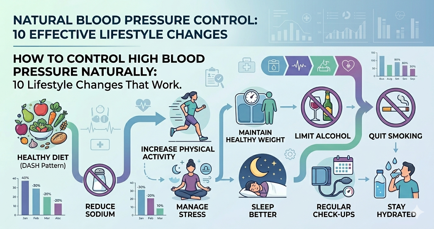 How to Control High Blood Pressure Naturally 10 Lifestyle Changes That Work